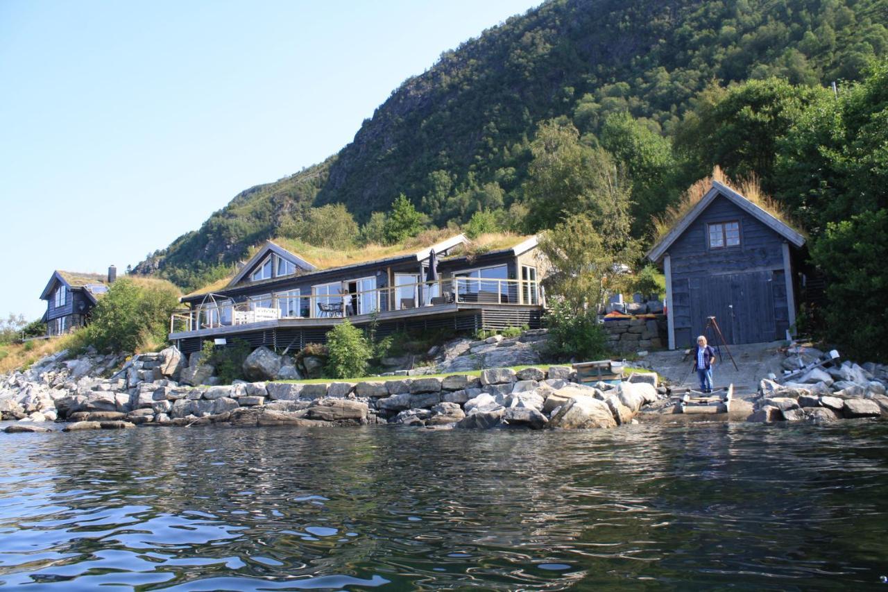 Smastranda Fjord Lodge Aheim 外观 照片